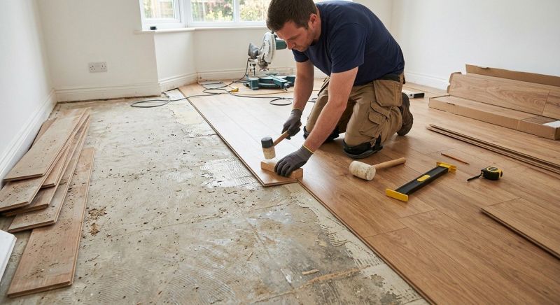 Laminate Floor Replacement in Greensboro, NC