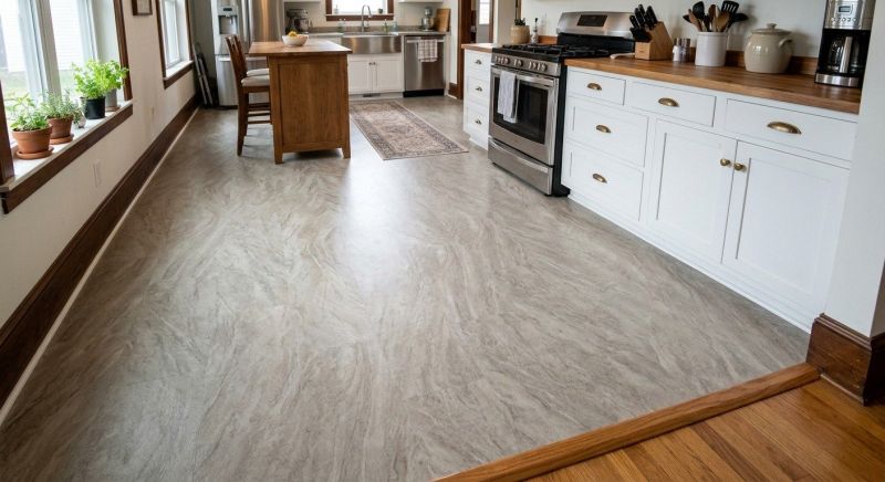 Sheet Linoleum Installation in Georgetown, TX