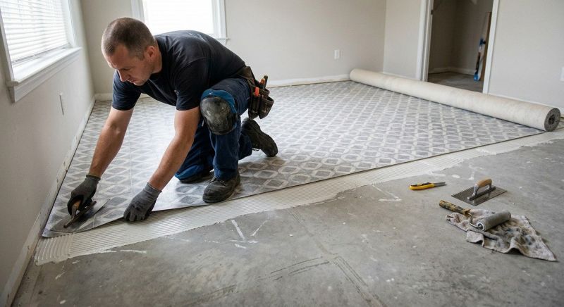 Sheet Vinyl Installation in Gilbert, AZ