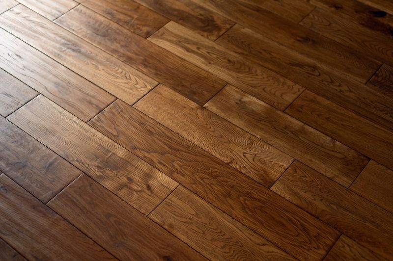 Dark Wood Floor Installation in San Antonio, TX