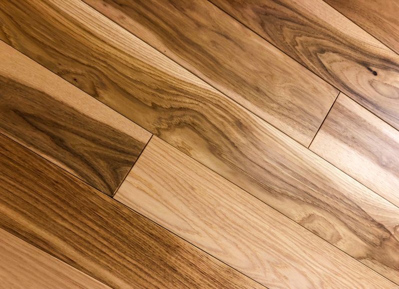 Dark Wood Floor Installation in Austin, TX