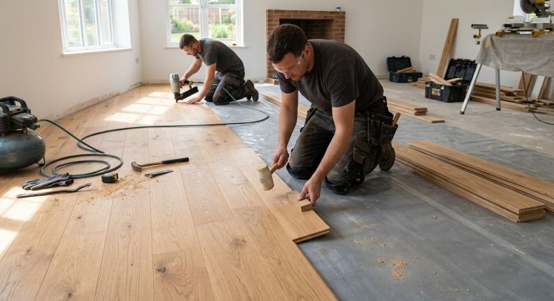Hardwood Floor Installation in San Antonio, TX