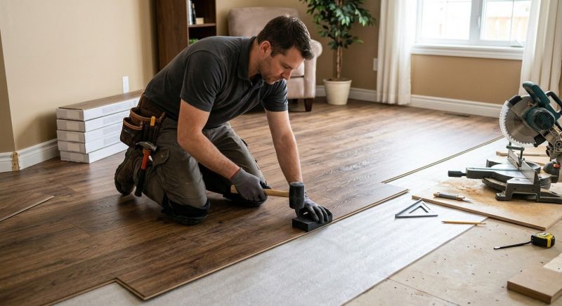 Laminate Floor Remodeling in Greensboro, NC