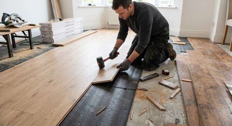 Laminate Floor Remodeling in Warrenton, VA