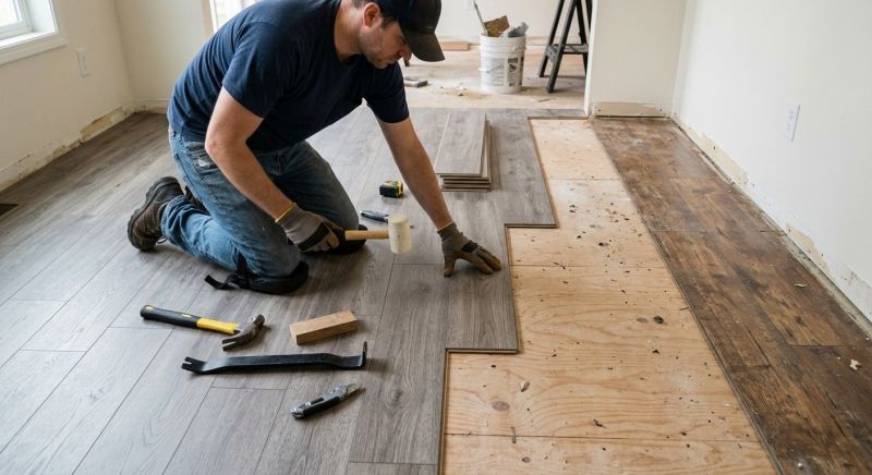 Laminate Floor Replacement in Loudoun County, VA