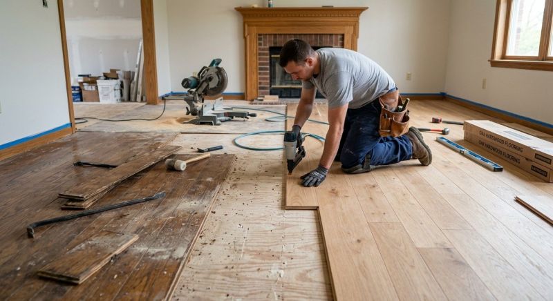 Residential Hardwood Service in Manassas, VA