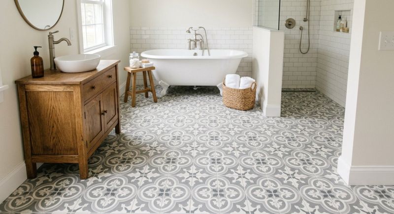 Restroom Floor Replacement in Annapolis, MD