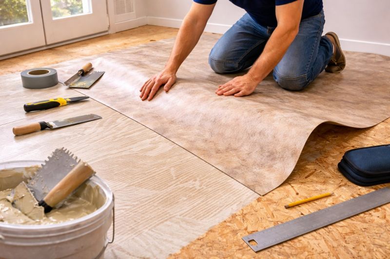 Sheet Flooring Installation in New Braunfels, TX
