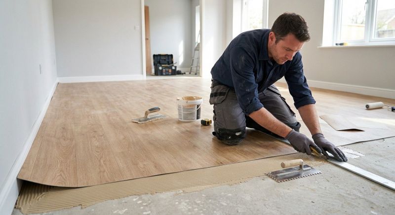 Sheet Flooring Installation in Cincinnati, OH