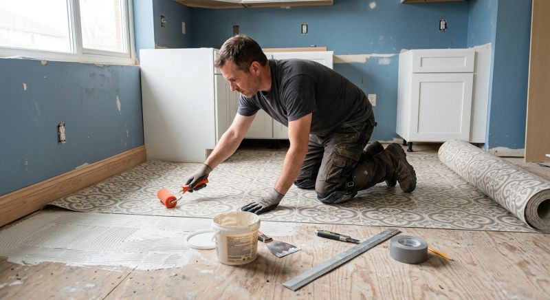 Sheet Flooring Installation in Columbus, OH
